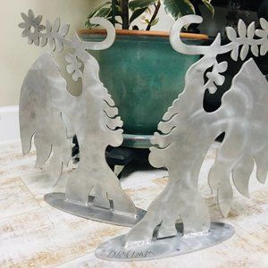 Vintage "Angel with Flower" Plant Hanger (1)